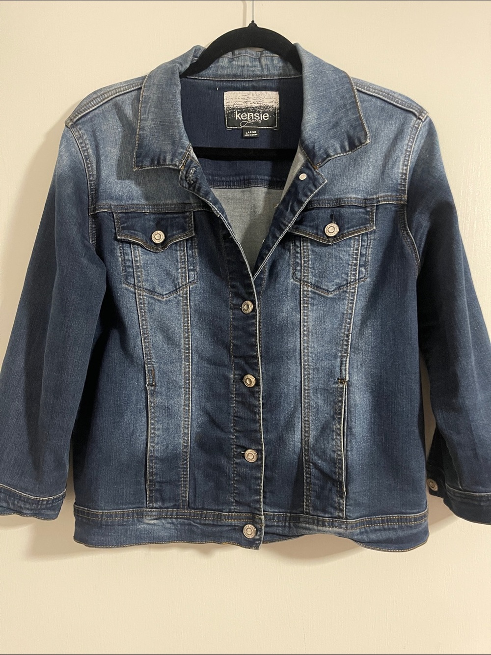 Kensie Blue Denim Jean Jacket